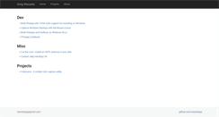 Desktop Screenshot of gregwessels.com